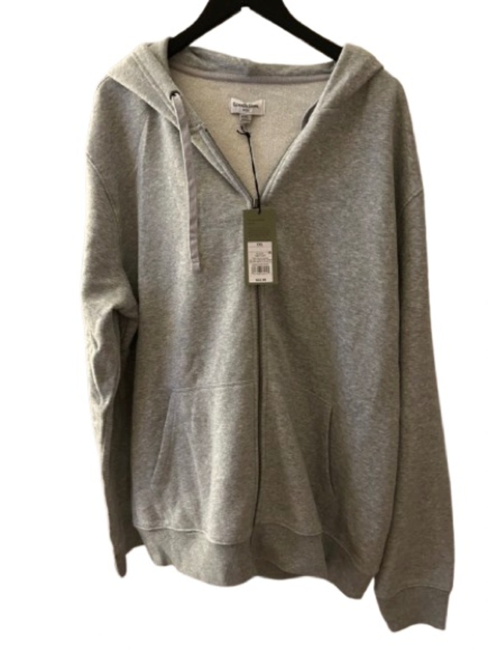 Goodfellow & Co Gray Zip-Up Hoodie with Hood